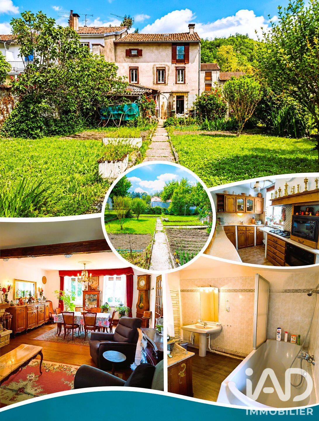 Maison 6 pièces 163 m² · à Saint-Paul-de-Jarrat · 162,9 m² · 199 000 €