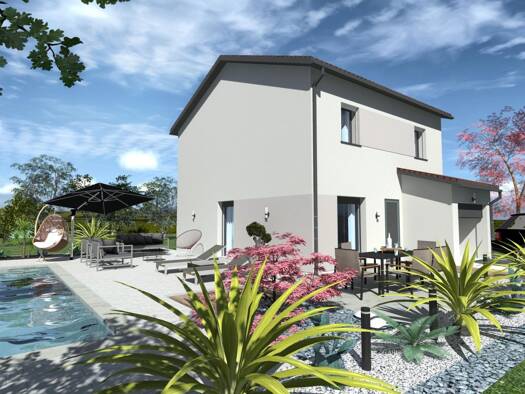 Terrain avec maison neuve à vendre 248 500 € 4 pièces 3 chambres 85 m² 173 m² de terrain Albertville 73200