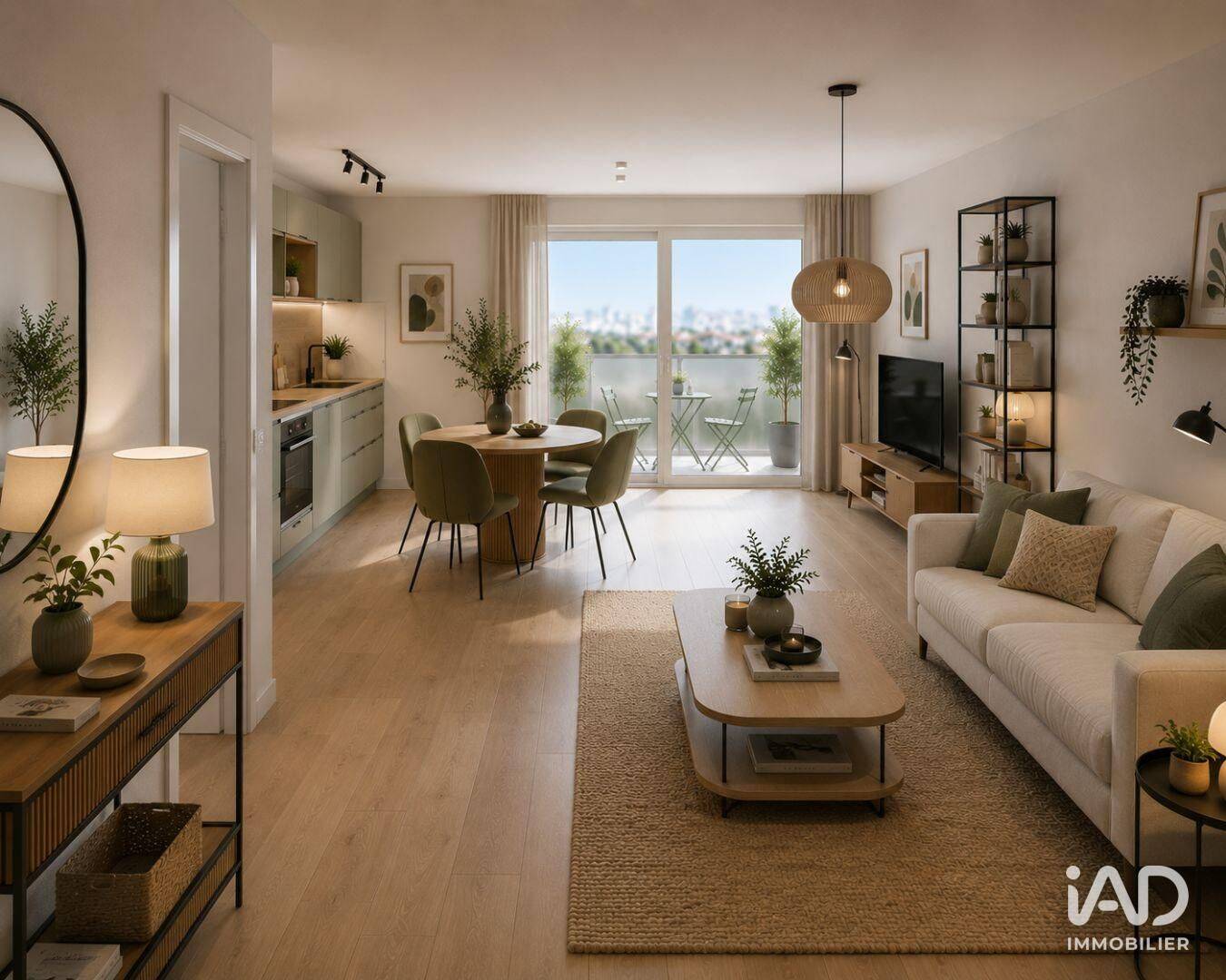 Appartement 3 pièces 61 m² · à Saint-Priest · 61 m² · 264 000 €