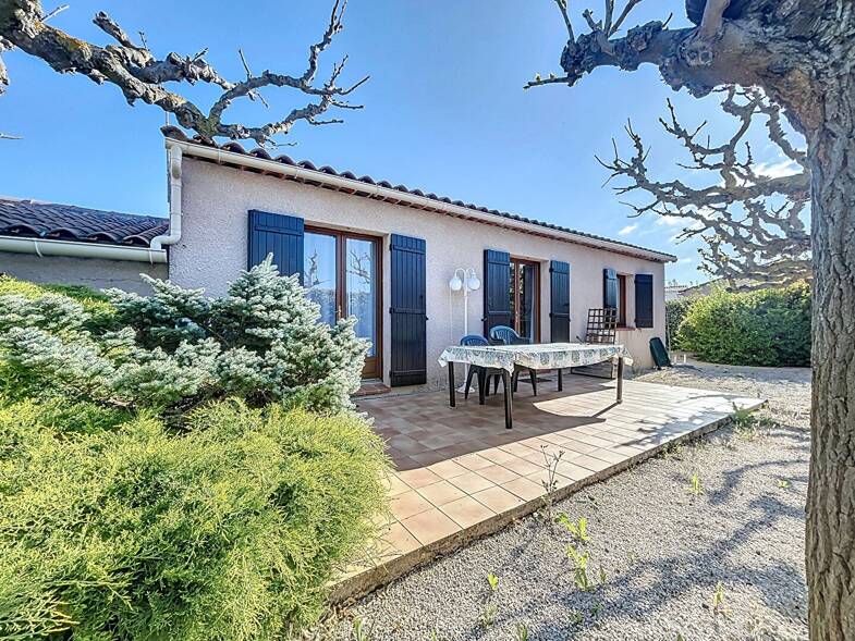 Maison de plain-pied à vendre 399 000 € 3 pièces 2 chambres 75 m² 508 m² de terrain Sud Est Gardanne 13120