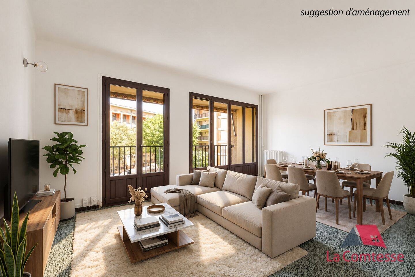 Appartement 5 pièces 96 m² · à Aix-en-Provence · 96,2 m² · 415 000 €