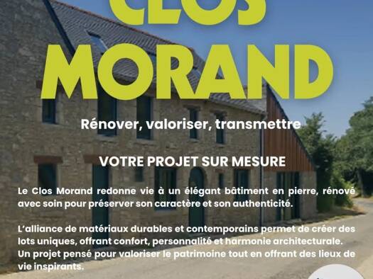 Loft à vendre - de 1.1M € 3 pièces 1 chambre 66 m² Bourg-des-Comptes 35890