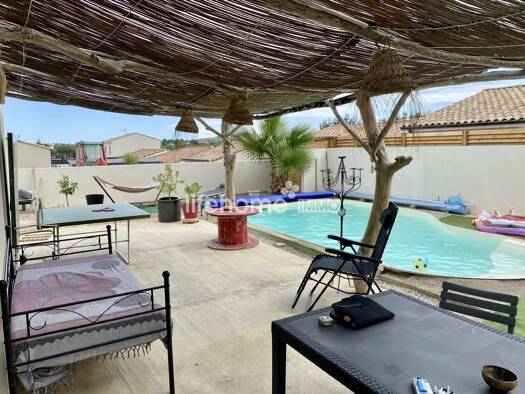 Maison de plain-pied à vendre 357 000 € 6 pièces 5 chambres 120 m² 454 m² de terrain Agde 34300