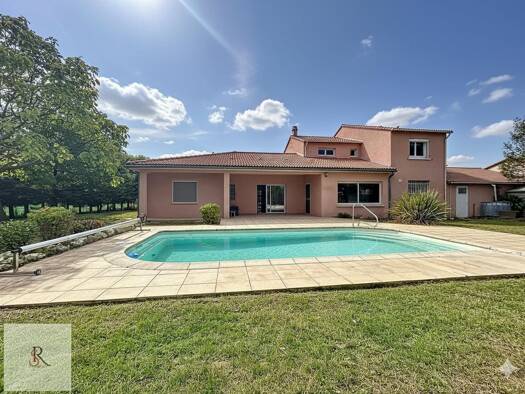 Maison à vendre 280 000 € 7 pièces 6 chambres 214 m² 1 200 m² de terrain Saint-Nicolas-de-la-Grave 82210