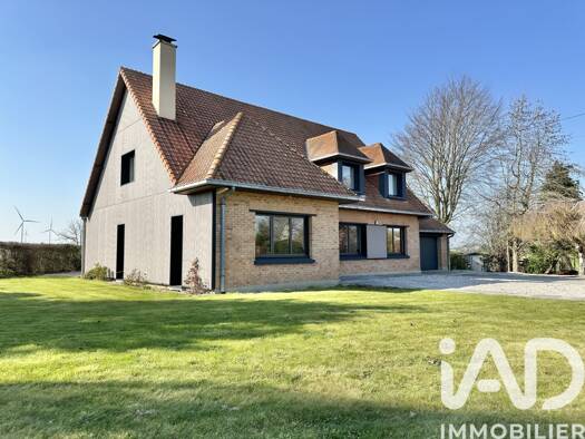 Maison à vendre 434 000 € 8 pièces 5 chambres 207 m² 2 700 m² de terrain Saint-Hilaire-Cottes 62120