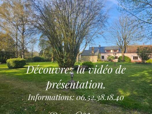Maison à vendre 218 500 € 6 pièces 3 chambres 151 m² 4 181 m² de terrain Domfront-en-Champagne 72240