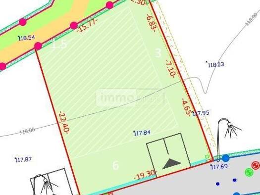 Terrain constructible à vendre 53 370 € 495 m² de terrain Landudec 29710