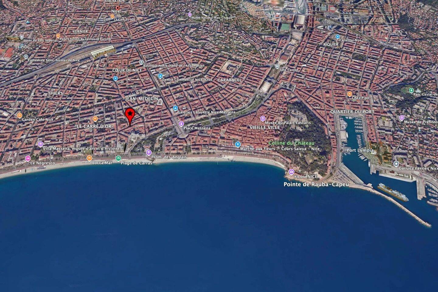 Appartement 3 pièces 64 m² · à Nice · 64,3 m² · 550 000 €