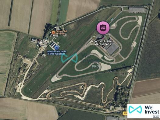 Entrepôt à vendre 300 000 € 2 900 m² d'espace de stockage La Ferté-Gaucher 77320