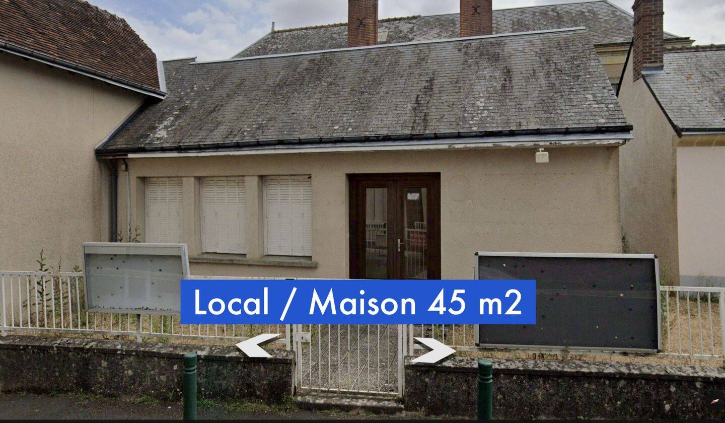 Maison 2 pièces 45 m² · à Vallée-de-Ronsard · 45 m² · 58 000 €