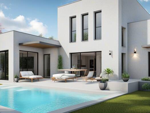 Terrain avec maison neuve à vendre 339 000 € 4 pièces 3 chambres 80 m² 300 m² de terrain Périphérie Nord et Est Mauguio 34130