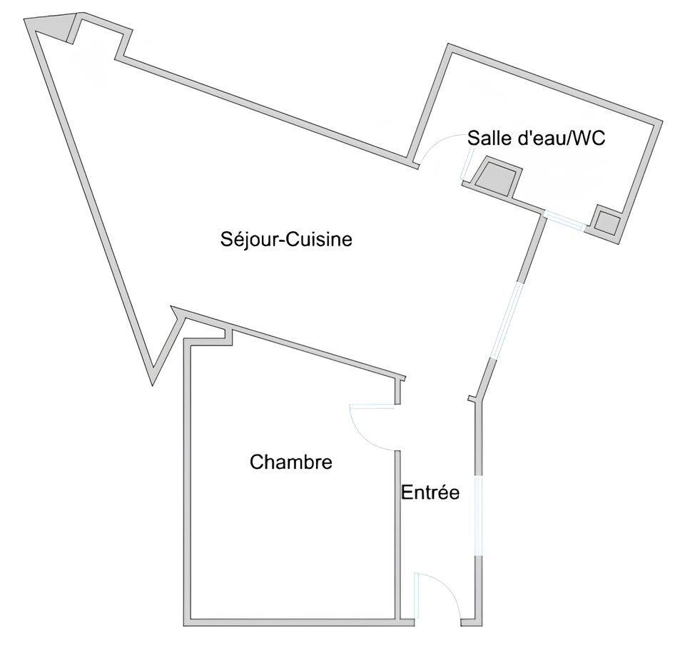 Appartement 2 pièces 44 m² · à Paris 3ème Arrondissement · 44 m² · 580 000 €