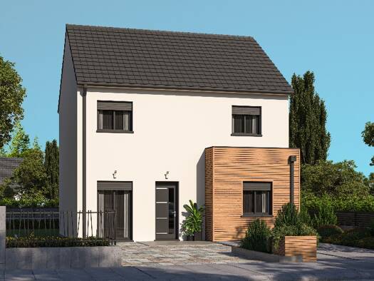 Terrain avec maison neuve à vendre 356 000 € 7 pièces 6 chambres 104 m² 336 m² de terrain Centre Osny 95520