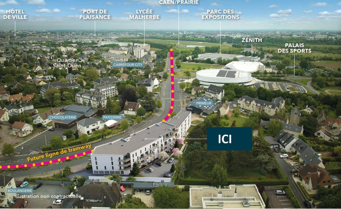Appartement 3 pièces 68 m² · à Caen · 68 m² · 336 000 €