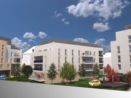 Appartement à vendre - neuf 125 000 € 2 pièces 1 chambre 48 m² dès le 30/06/2026 Rive Gauche-La Madeleine Épinal 88000