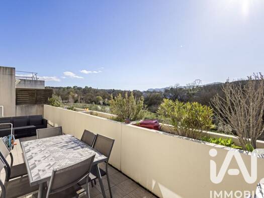 Appartement à vendre 293 000 € 3 pièces 2 chambres 57 m² Étage 2/2 Est Fuveau 13710