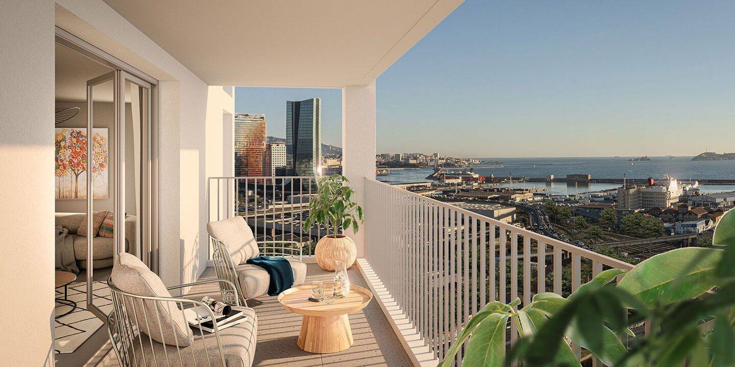 Appartement 3 pièces 60 m² · à Marseille 15ème Arrondissement · 59,5 m² · 295 000 €