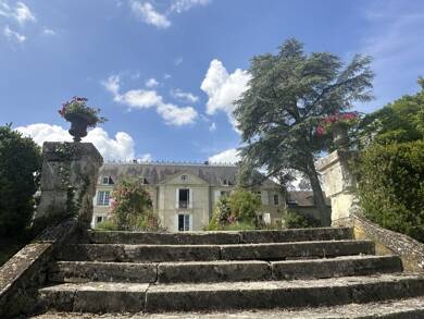 Château à vendre 1 575 000 € 25 pièces 11 chambres 1 000 m² 12 000 m² de terrain Razines 37120