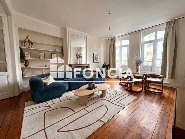 Appartement 3 pièces 83 m² · à Lille · 82,9 m² · 1 385 €