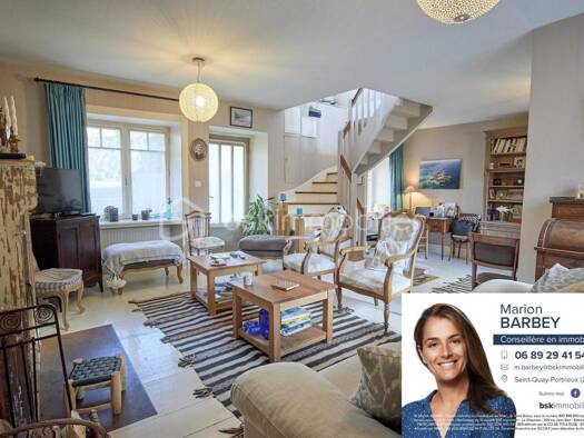 Maison à vendre 644 800 € 11 pièces 6 chambres 180 m² 150 m² de terrain Saint-Quay-Portrieux 22410