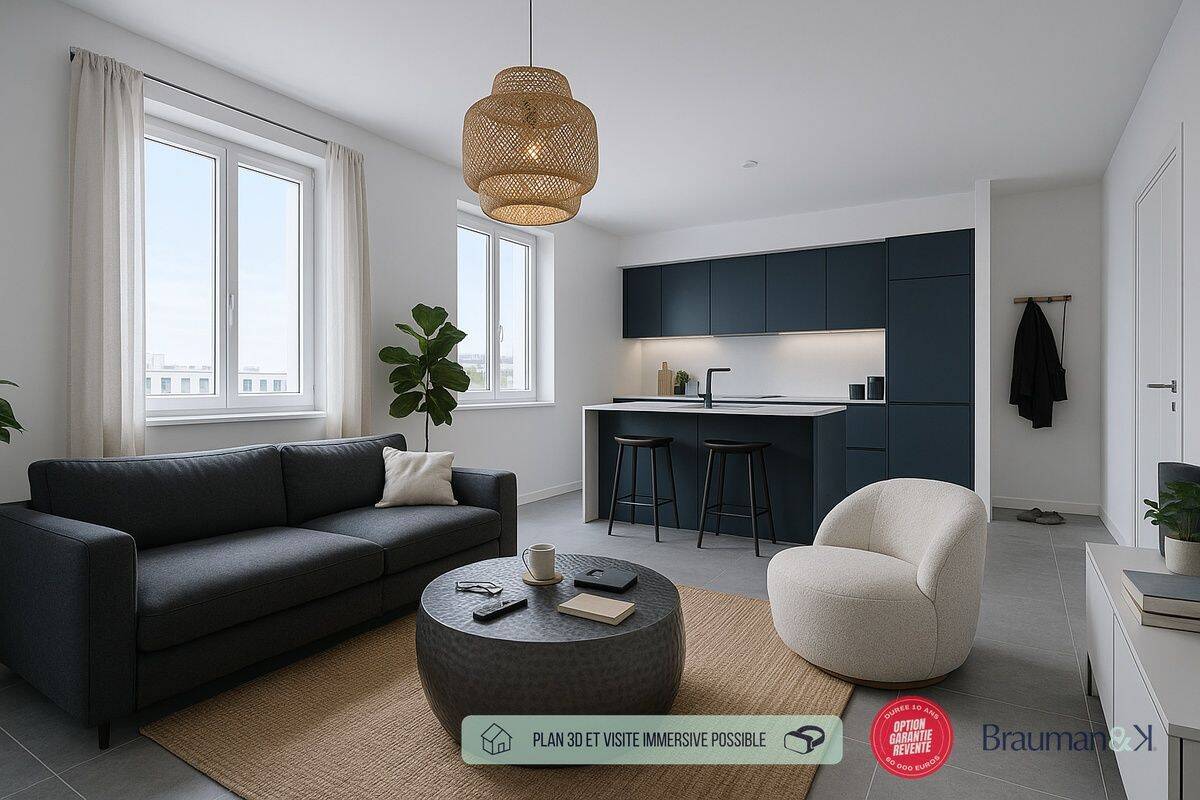 Appartement 5 pièces 99 m² · à Gennevilliers · 99 m² · 498 780 €