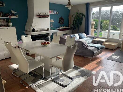 Maison de plain-pied à vendre 339 000 € 5 pièces 3 chambres 123 m² 1 014 m² de terrain Cauville-sur-Mer 76930