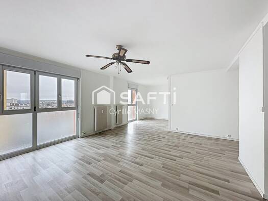 Appartement à vendre 139 000 € 4 pièces 2 chambres 67 m² 6ème étage Laon Zola-Neufchâtel-Orgeval Reims 51100