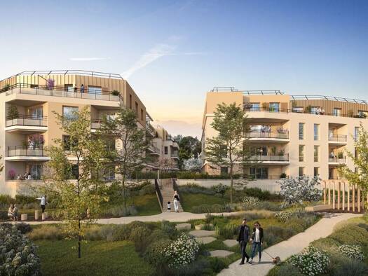 Appartement à vendre - neuf 268 900 € 3 pièces 2 chambres 59 m² 2ème étage Nord Est Cesson 77240