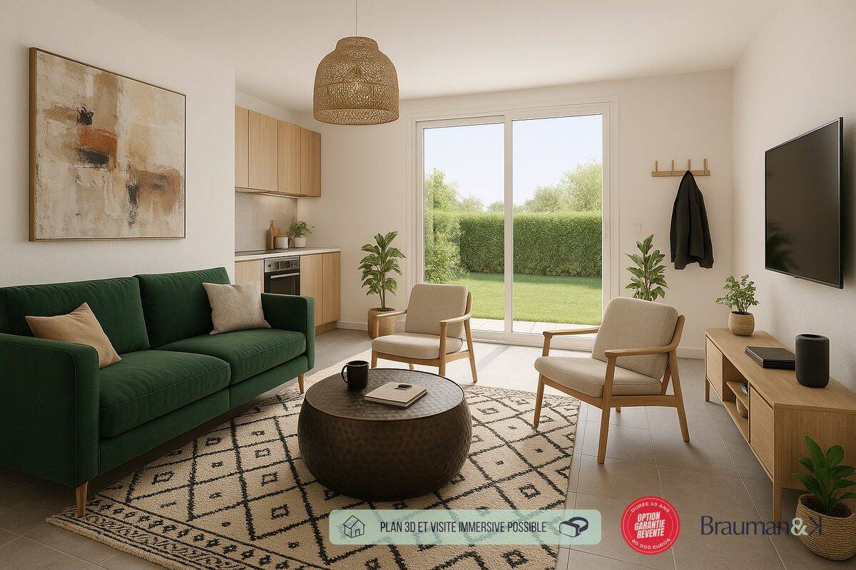 Appartement 3 pièces 64 m² · à Ambérieu-en-Bugey · 64 m² · 228 000 €