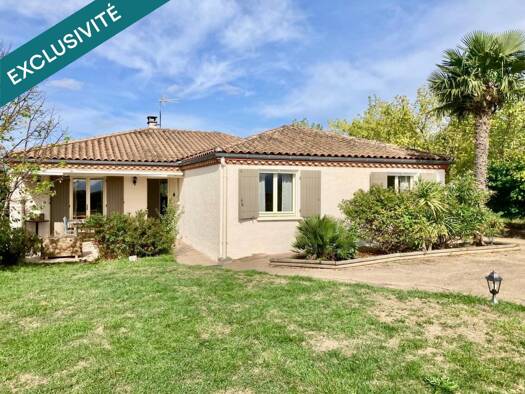 Maison de plain-pied à vendre 357 000 € 6 pièces 4 chambres 132 m² 1 900 m² de terrain Rural Nord et Rural Est Castres 81100