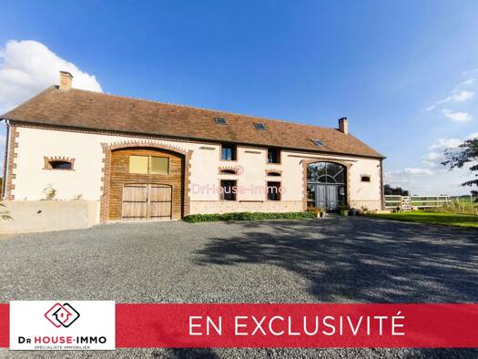 Maison à vendre 433 860 € 7 pièces 4 chambres 181 m² 6 327 m² de terrain Montreuil-le-Henri 72150