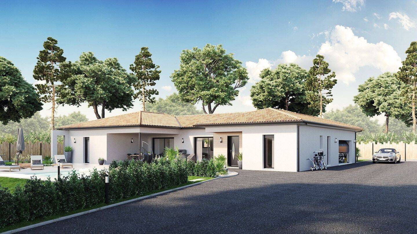 Maison 4 pièces 139 m² · à Sadirac · 139 m² · 406 387 €