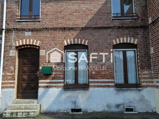 Maison à vendre 98 000 € 4 pièces 2 chambres 65 m² 280 m² de terrain Watten 59143