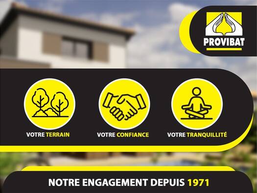 Terrain constructible à vendre 139 000 € 355 m² de terrain Ouest Bessan 34550