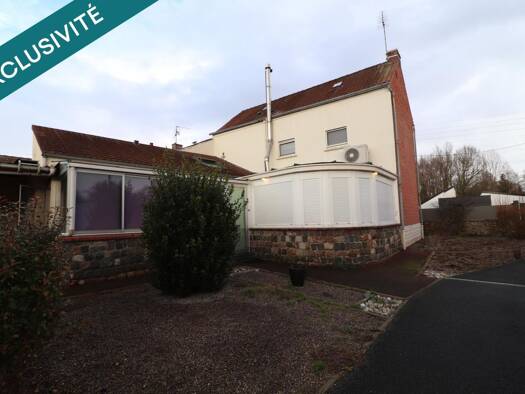 Maison à vendre 262 500 € 6 pièces 3 chambres 124 m² 1 294 m² de terrain Marchiennes 59870