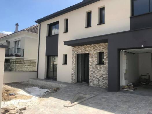 Terrain avec maison neuve à vendre 684 000 € 7 pièces 5 chambres 160 m² 535 m² de terrain Le Village Montesson 78360