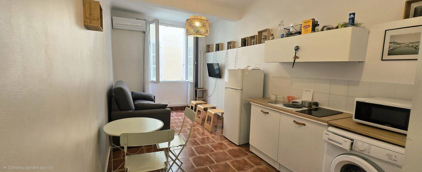 Appartement 1 pièce 23 m² · à Marseille 2ème Arrondissement · 23,4 m² · 671 €