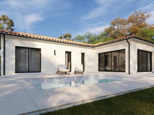 Terrain avec maison neuve à vendre 340 000 € 4 pièces 3 chambres 125 m² 1 200 m² de terrain Beynat 19190