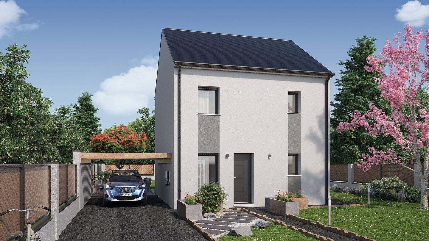 Terrain+Maison à La Chapelle-Blanche-Saint-Martin 3 chambres
