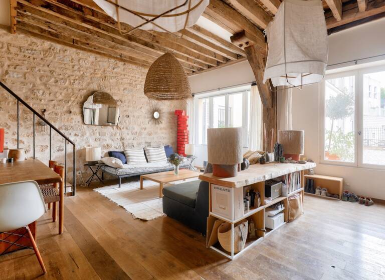 Maison de ville à vendre 1 490 000 € 5 pièces 3<br/>chambres 103 m²<br/>superficie Croulebarbe Paris 13ème 75013