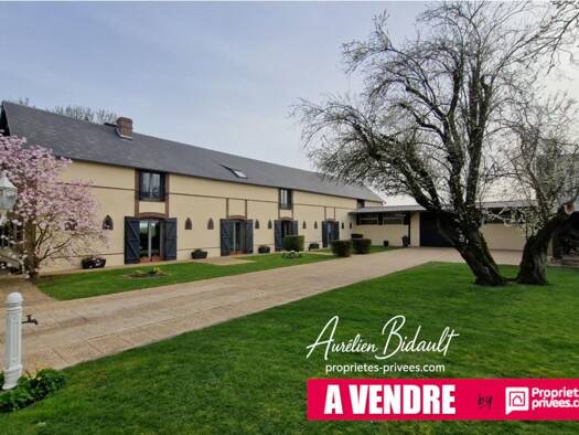Maison à vendre 580 000 € 8 pièces 4 chambres 272 m² 3 494 m² de terrain Saint-André-de-l'Eure 27220