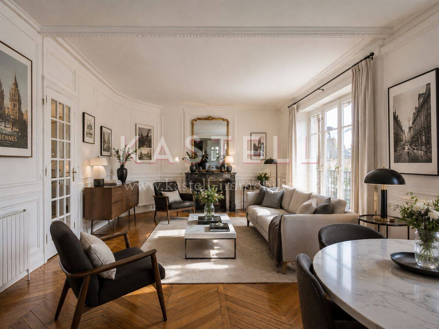 Appartement 4 pièces 93 m² · à Rennes · 93,3 m² · 499 200 €