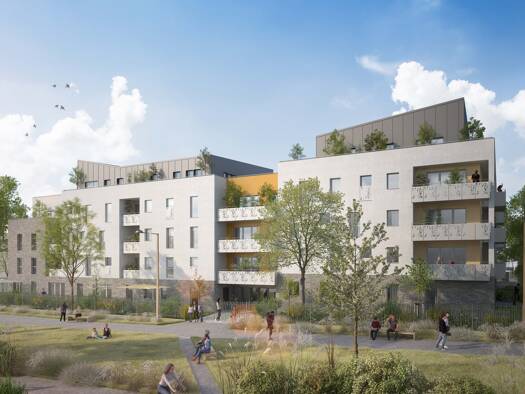 Appartement à vendre - neuf 242 000 € 3 pièces 2 chambres 62,9 m² Abbaye Créteil 94000