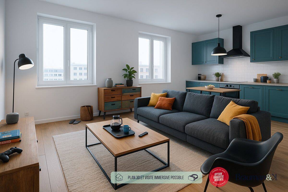Appartement 3 pièces 68 m² · à Nice · 68 m² · 265 000 €