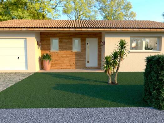 Terrain avec maison neuve à vendre 309 000 € 3 pièces 2 chambres 83 m² 596 m² de terrain Palau-del-Vidre 66690