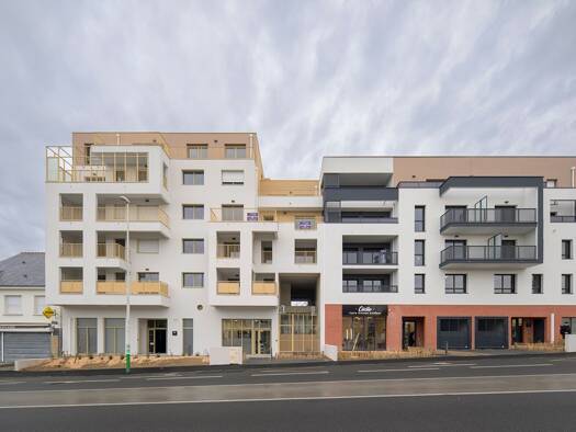 Appartement à vendre - neuf 308 588 € 3 pièces 2 chambres 64 m² Étage 1/5 Nord-Beauséjour Saint-Herblain 44800
