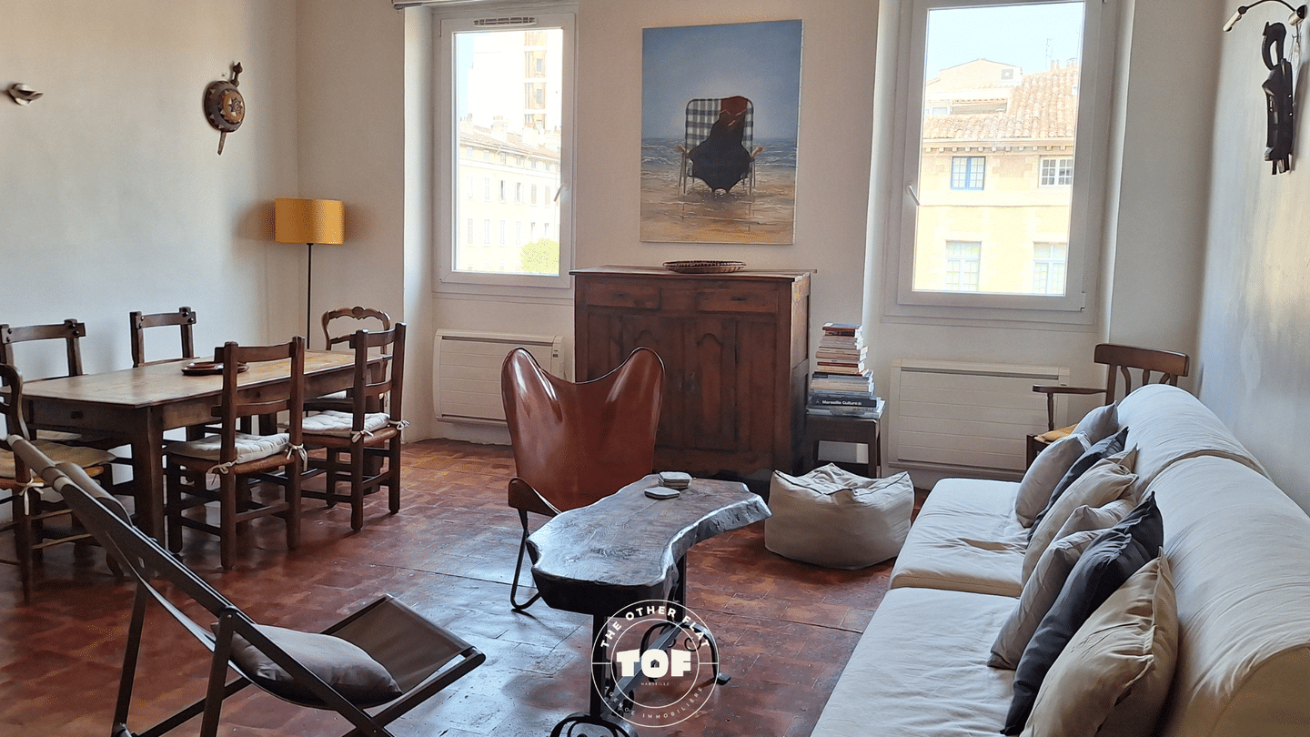 Appartement 2 pièces 63 m² · à Marseille 1er Arrondissement · 63 m² · 1 220 €/mois