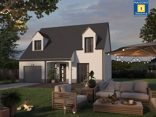 Terrain avec maison neuve à vendre 249 000 € 6 pièces 4 chambres 98 m² 550 m² de terrain Grandpuits-Bailly-Carrois 77720