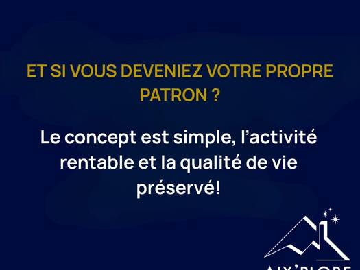 Boutique à vendre Fonds de commerce 89 000 € 43 m² de surface de vente Aix-les-Bains 73100