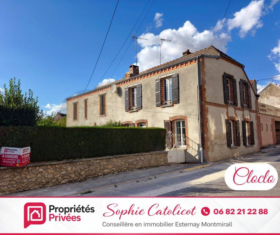 Maison 4 pièces 115 m² · à Esternay · 114,5 m² · 91 990 €